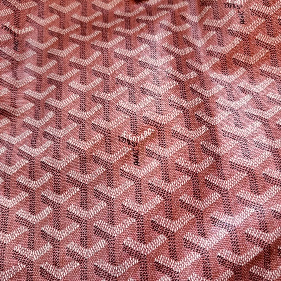 LIMITED EDITION🌸Goyard🌸Metallic Pearl Pink Saint Louis GM Tote - Picture 10 of 15